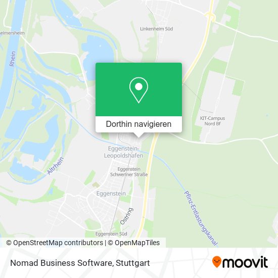 Nomad Business Software Karte