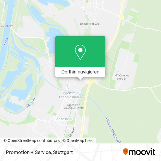 Promotion + Service Karte