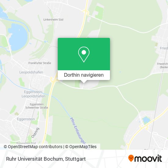 Ruhr Universität Bochum Karte