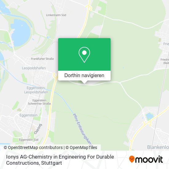 Ionys AG-Chemistry in Engineering For Durable Constructions Karte