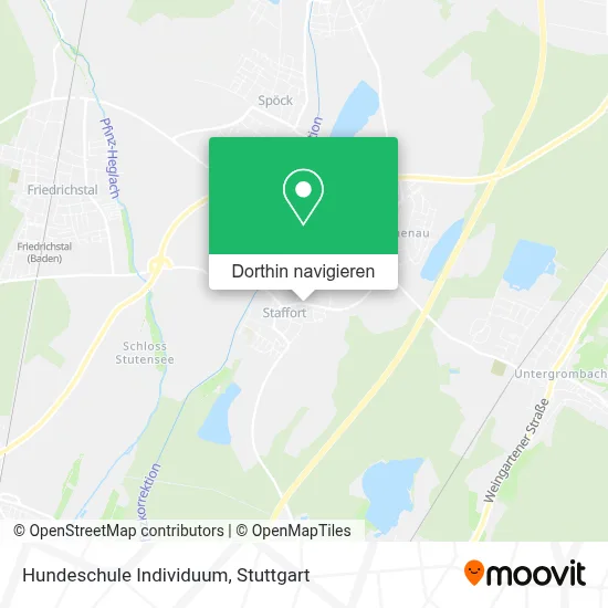 Hundeschule Individuum Karte