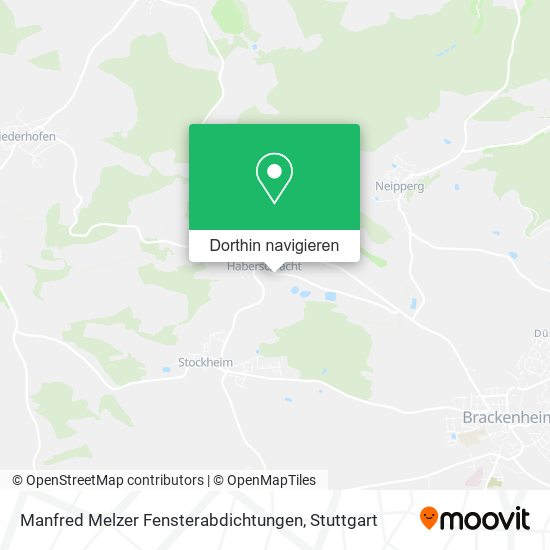 Manfred Melzer Fensterabdichtungen Karte