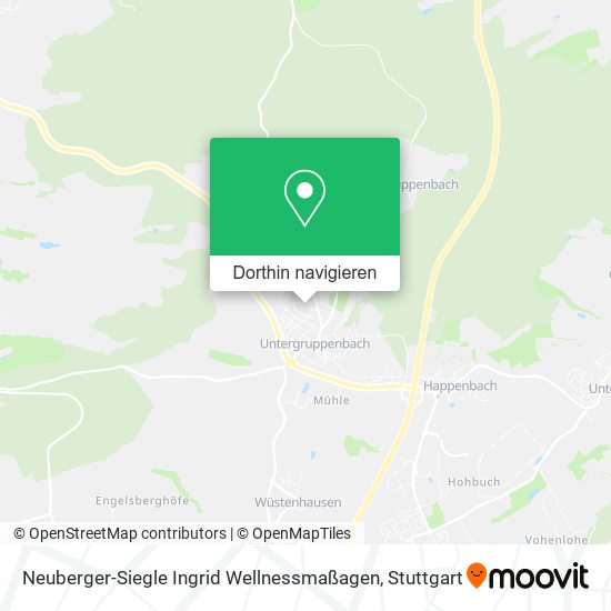 Neuberger-Siegle Ingrid Wellnessmaßagen Karte