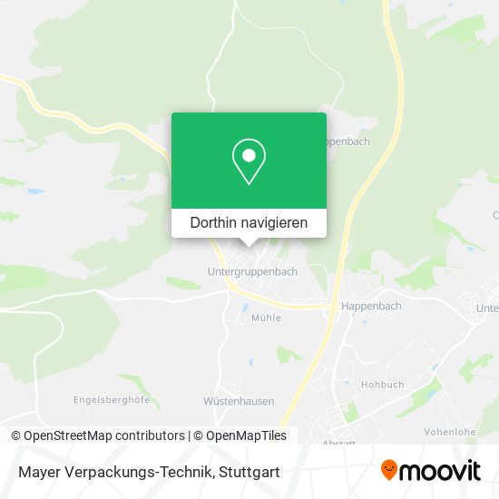 Mayer Verpackungs-Technik Karte