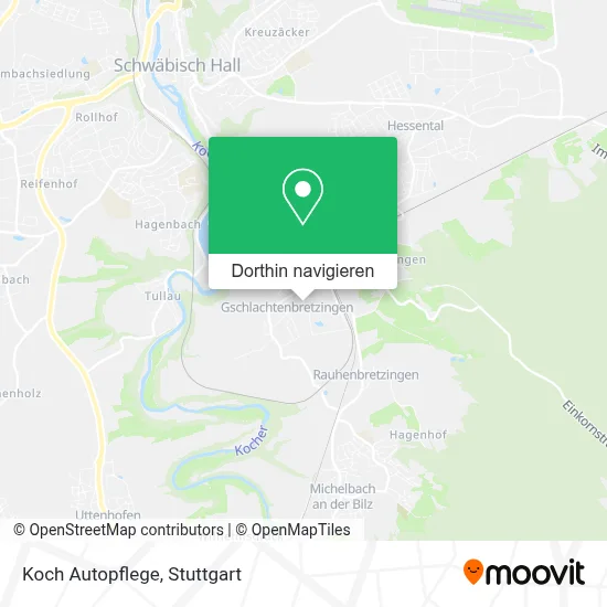 Koch Autopflege Karte