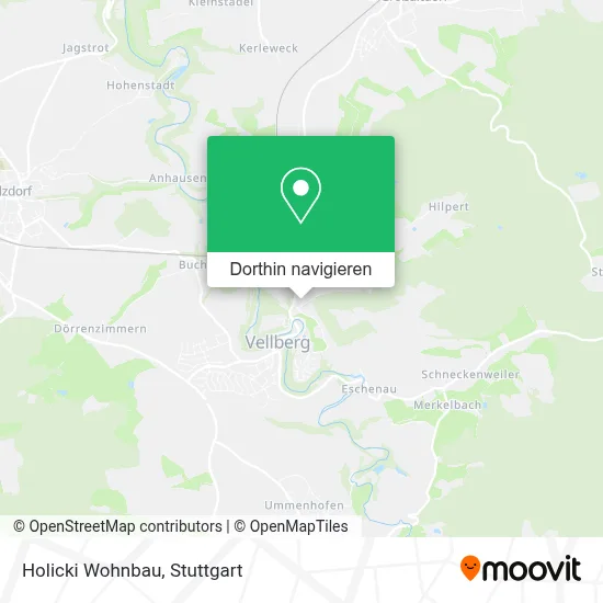 Holicki Wohnbau Karte