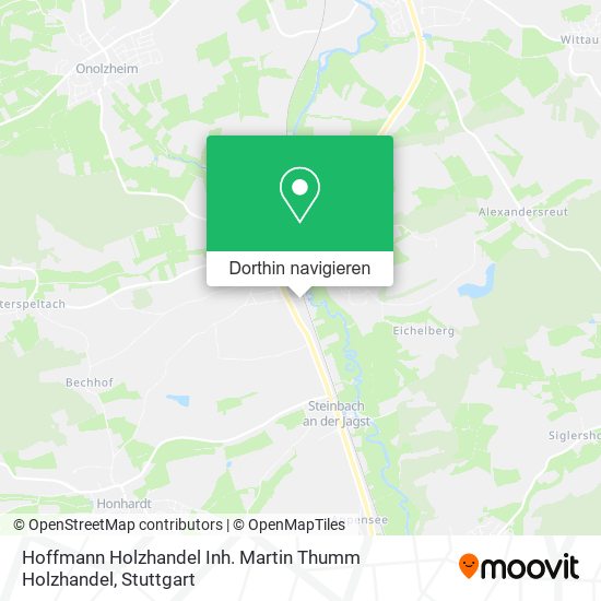 Hoffmann Holzhandel Inh. Martin Thumm Holzhandel Karte