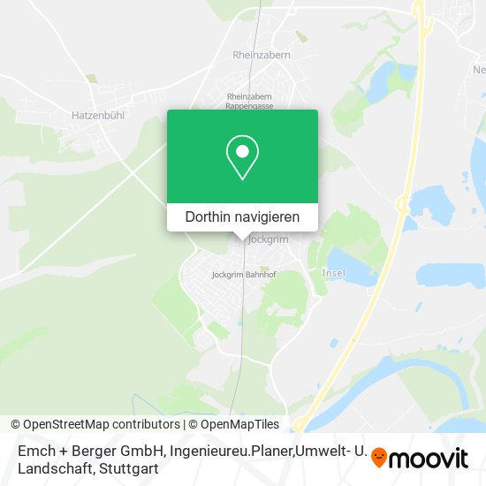 Emch + Berger GmbH, Ingenieureu.Planer,Umwelt- U. Landschaft Karte