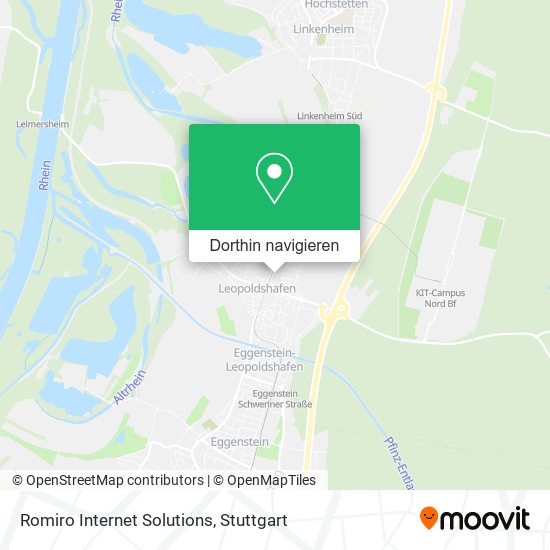 Romiro Internet Solutions Karte