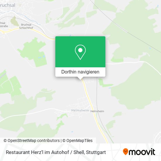 Restaurant Herz'l im Autohof / Shell Karte