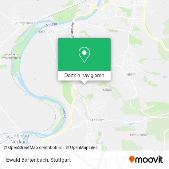 Ewald Bartenbach Karte