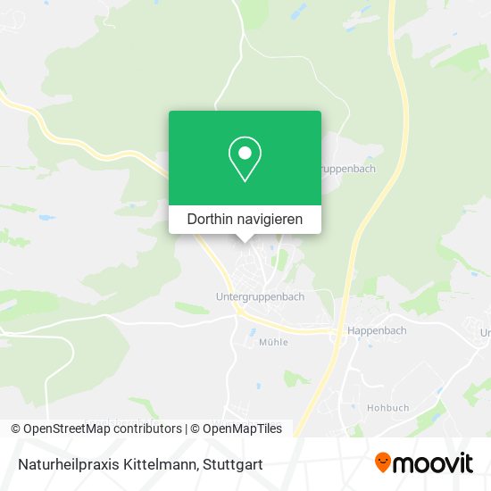 Naturheilpraxis Kittelmann Karte