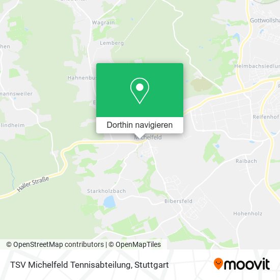 TSV Michelfeld Tennisabteilung Karte
