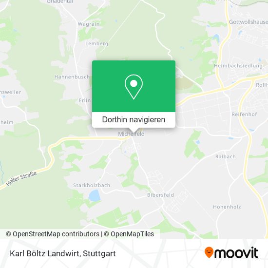 Karl Böltz Landwirt Karte