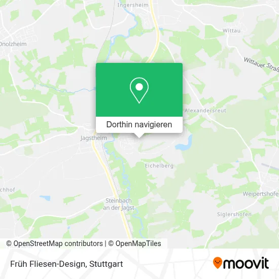 Früh Fliesen-Design Karte