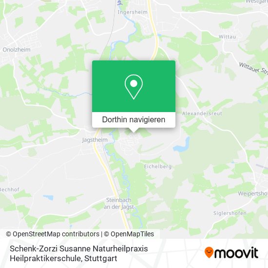 Schenk-Zorzi Susanne Naturheilpraxis Heilpraktikerschule Karte