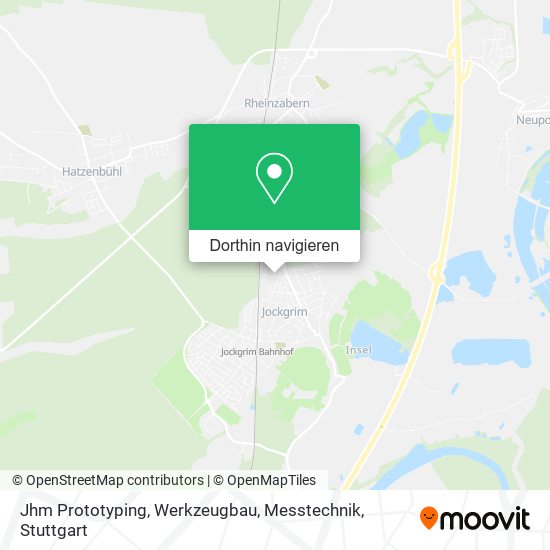 Jhm Prototyping, Werkzeugbau, Messtechnik Karte