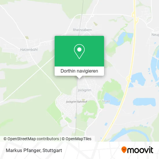 Markus Pfanger Karte