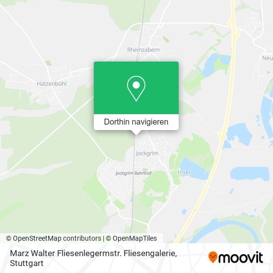Marz Walter Fliesenlegermstr. Fliesengalerie Karte