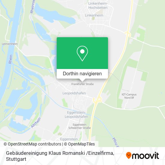 Gebäudereinigung Klaus Romanski /Einzelfirma Karte