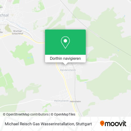 Michael Reisch Gas Wasserinstallation Karte