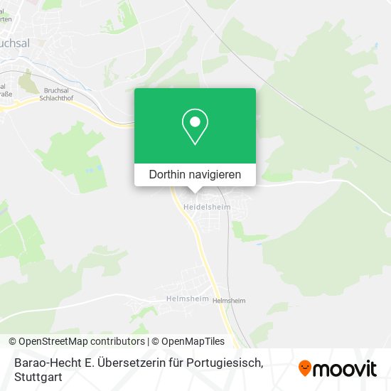 Barao-Hecht E. Übersetzerin für Portugiesisch Karte