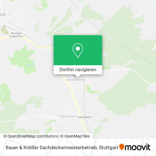 Bauer & Knöller Dachdeckermeisterbetrieb Karte