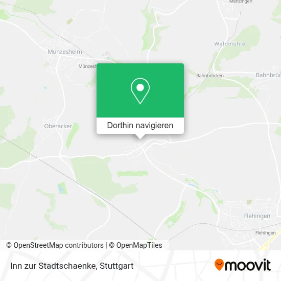 Inn zur Stadtschaenke Karte
