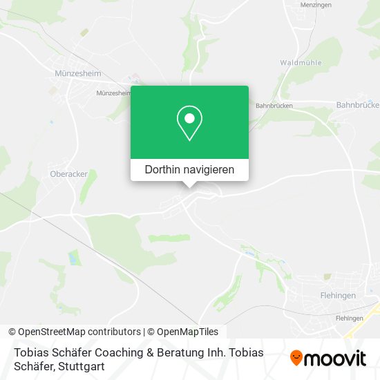 Tobias Schäfer Coaching & Beratung Inh. Tobias Schäfer Karte