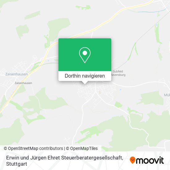 Erwin und Jürgen Ehret Steuerberatergesellschaft Karte
