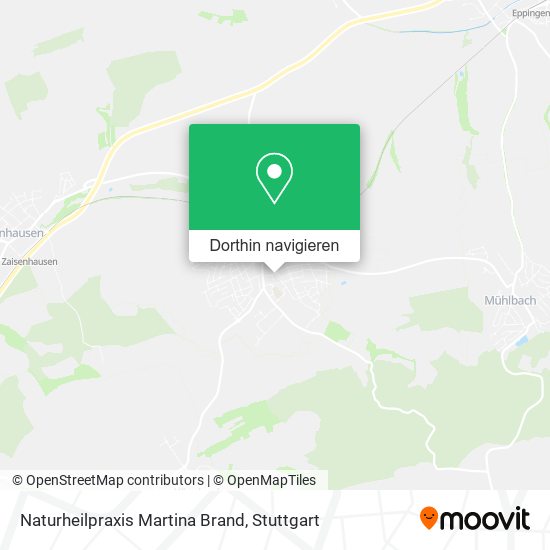 Naturheilpraxis Martina Brand Karte
