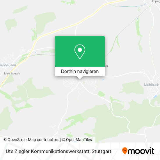 Ute Ziegler Kommunikationswerkstatt Karte