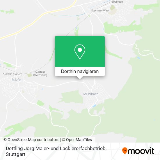 Dettling Jörg Maler- und Lackiererfachbetrieb Karte