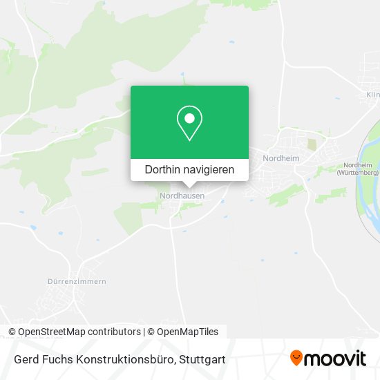 Gerd Fuchs Konstruktionsbüro Karte