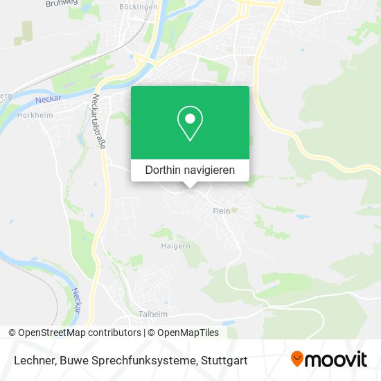 Lechner, Buwe Sprechfunksysteme Karte