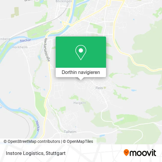 Instore Logistics Karte