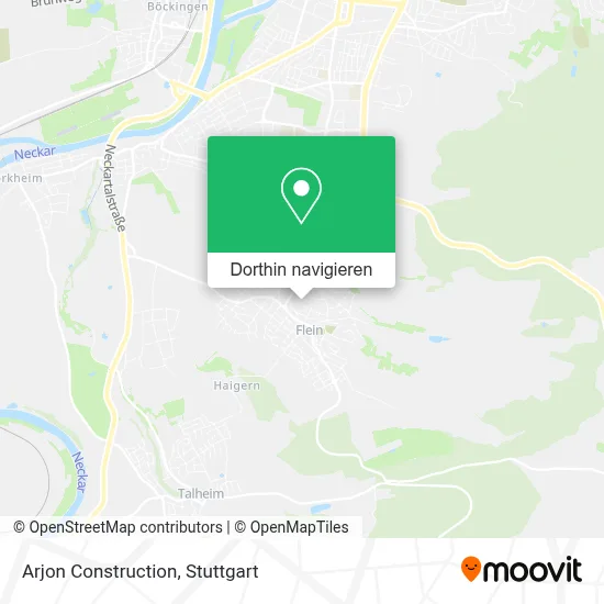 Arjon Construction Karte