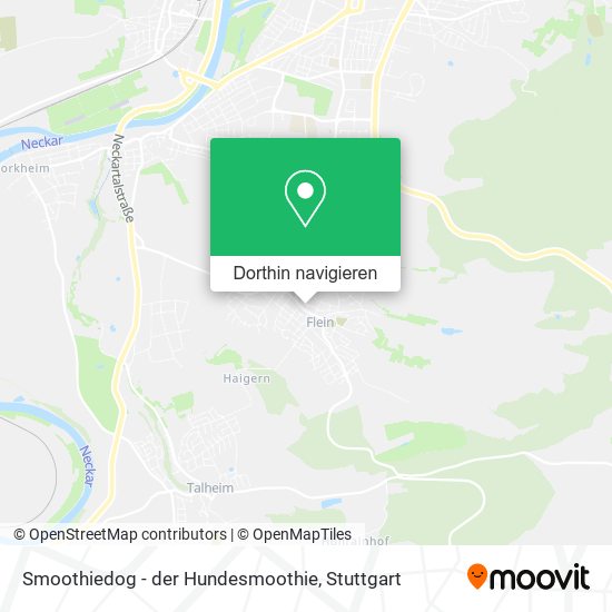 Smoothiedog - der Hundesmoothie Karte