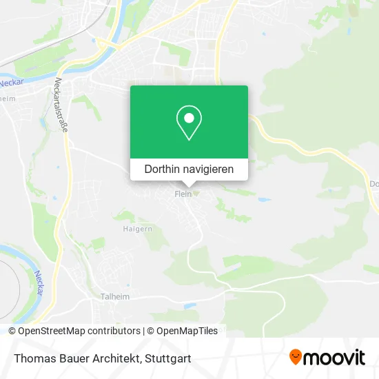 Thomas Bauer Architekt Karte