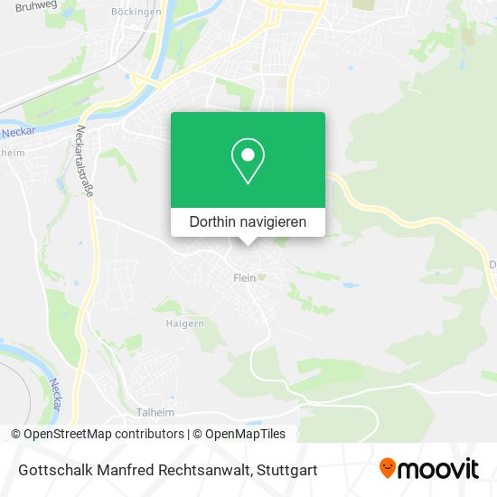 Gottschalk Manfred Rechtsanwalt Karte