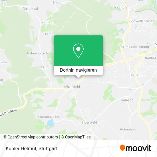 Kübler Helmut Karte