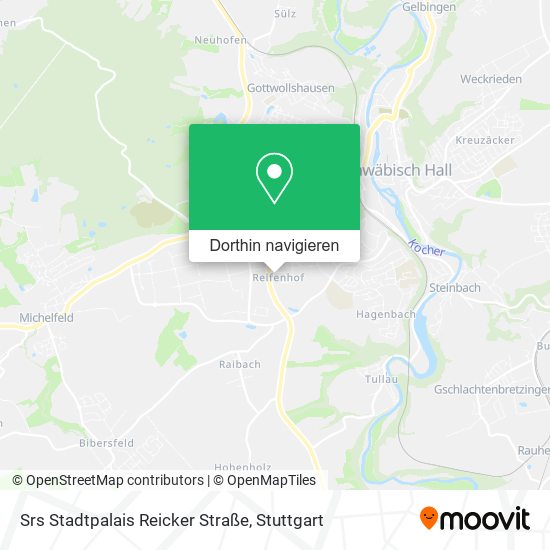 Srs Stadtpalais Reicker Straße Karte