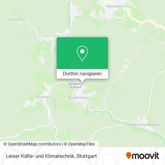 Leiser Kälte- und Klimatechnik Karte