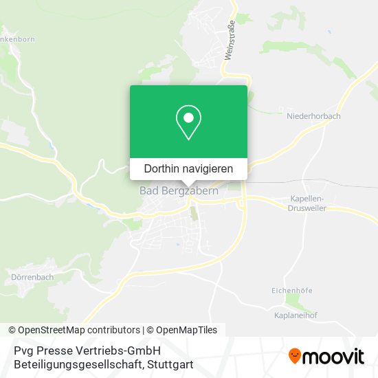 Pvg Presse Vertriebs-GmbH Beteiligungsgesellschaft Karte