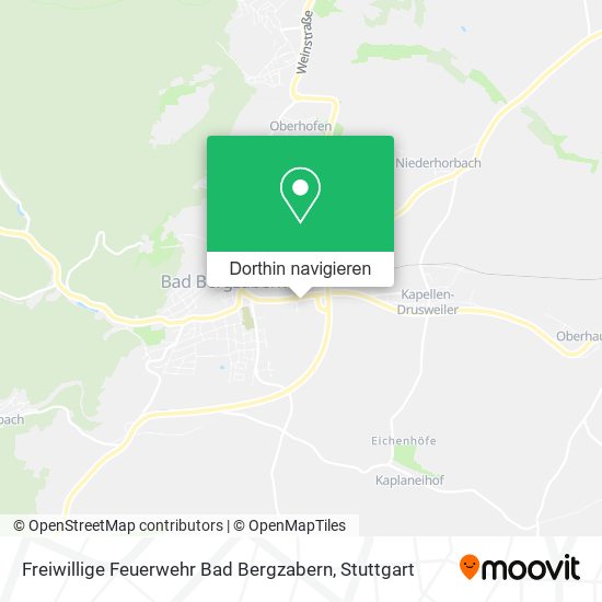 Freiwillige Feuerwehr Bad Bergzabern Karte