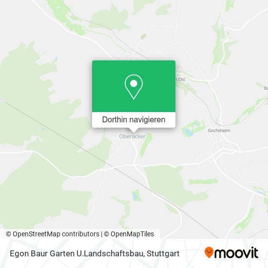 Egon Baur Garten U.Landschaftsbau Karte