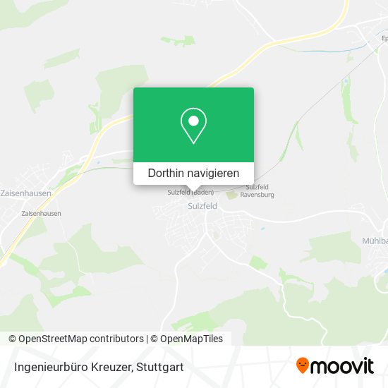 Ingenieurbüro Kreuzer Karte