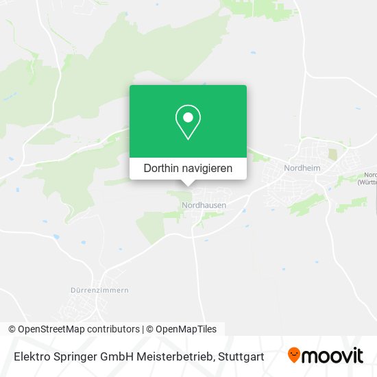 Elektro Springer GmbH Meisterbetrieb Karte
