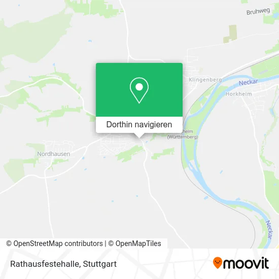 Rathausfestehalle Karte