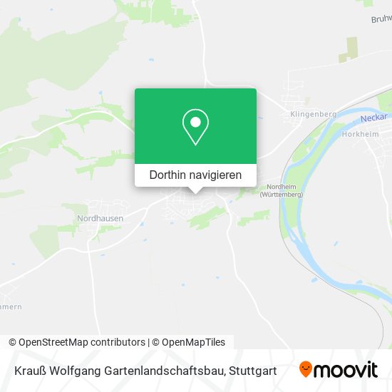 Krauß Wolfgang Gartenlandschaftsbau Karte